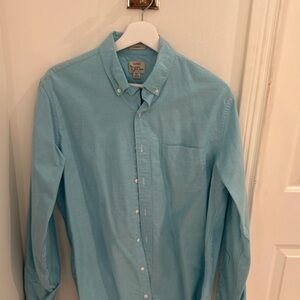 J. Crew Blue Casual Button Down Shirt